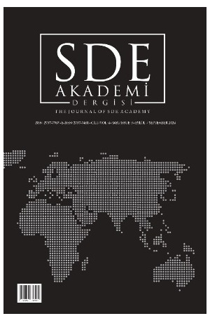 SDE Akademi Dergisi, Cilt 4, Sayı 3, Eylül 2024